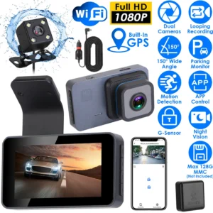 1080P Dual Lens Dash Cam - Image 4