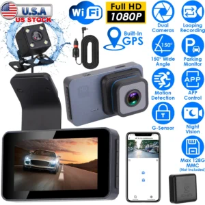 1080P Dual Lens Dash Cam - Image 5