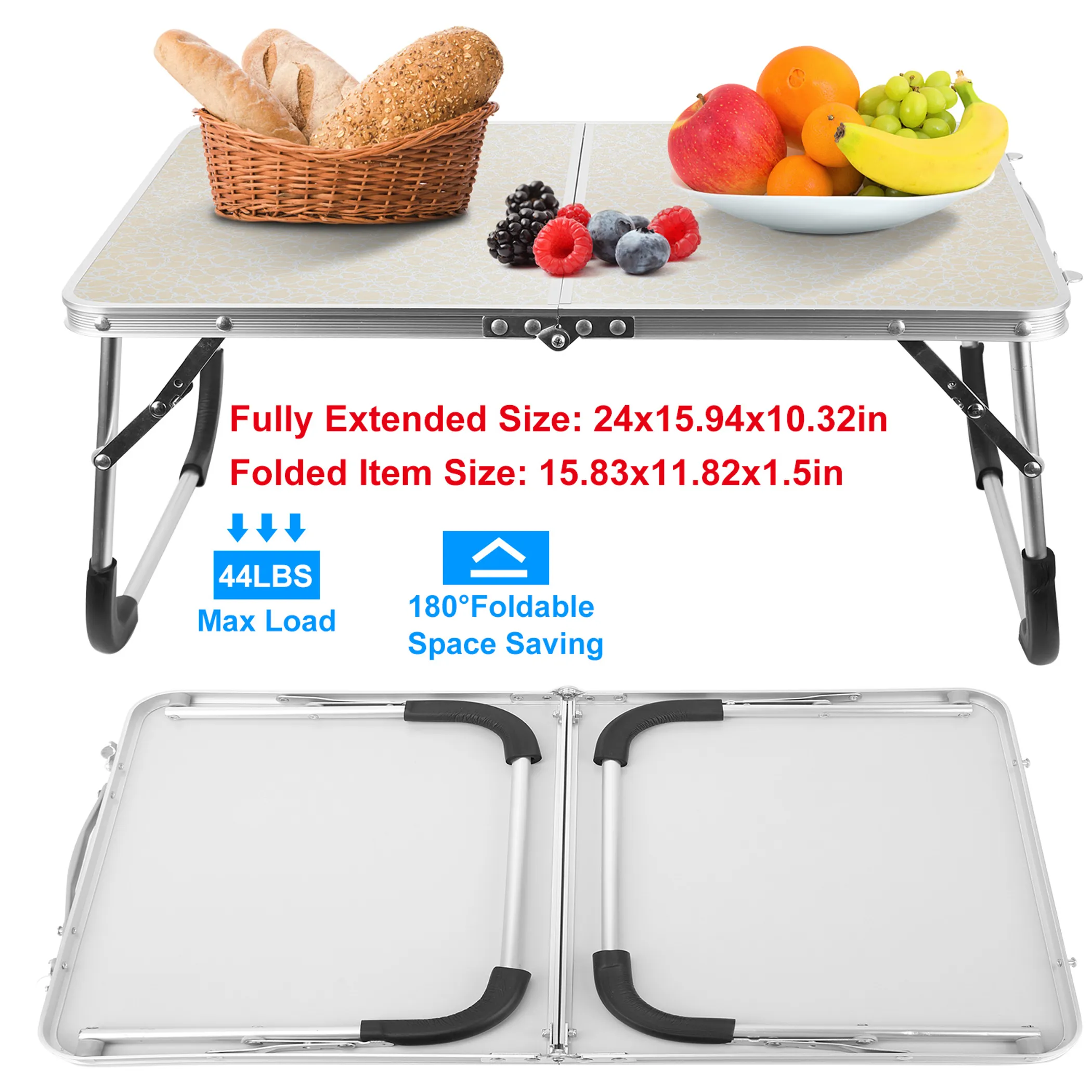 Laptop Bed Table Foldable Desk for Sofa Work and Breakfast - Image 2