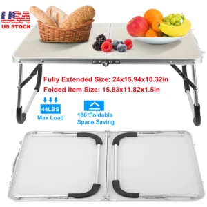 Laptop Bed Table Foldable Desk for Sofa Work and Breakfast - Image 4