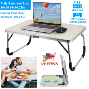 Laptop Bed Table Foldable Desk for Sofa Work and Breakfast - Image 5