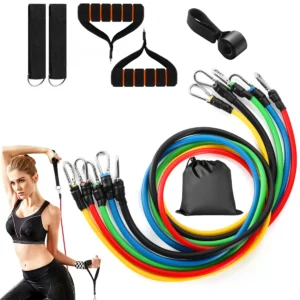 Alternative view of Resistance Bands Set 11Pcs Workout Bands for Home Gym