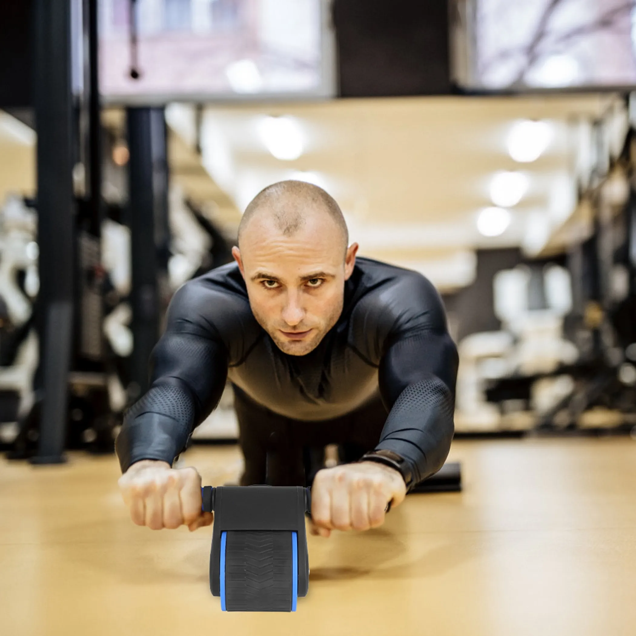 Automatic Rebound Ab Roller Wheel for Core Strength Training - Image 5