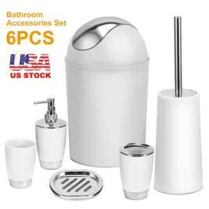 Alternative view of Bathroom Accessories Set