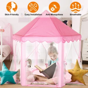 Alternative view of Kids Play Tents Princess for Girls Princess Castle