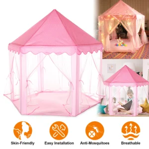 Kids Play Tents Princess for Girls Princess Castle - Image 4