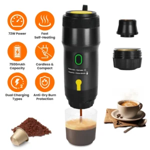 Portable Electric Espresso Machine - Image 3
