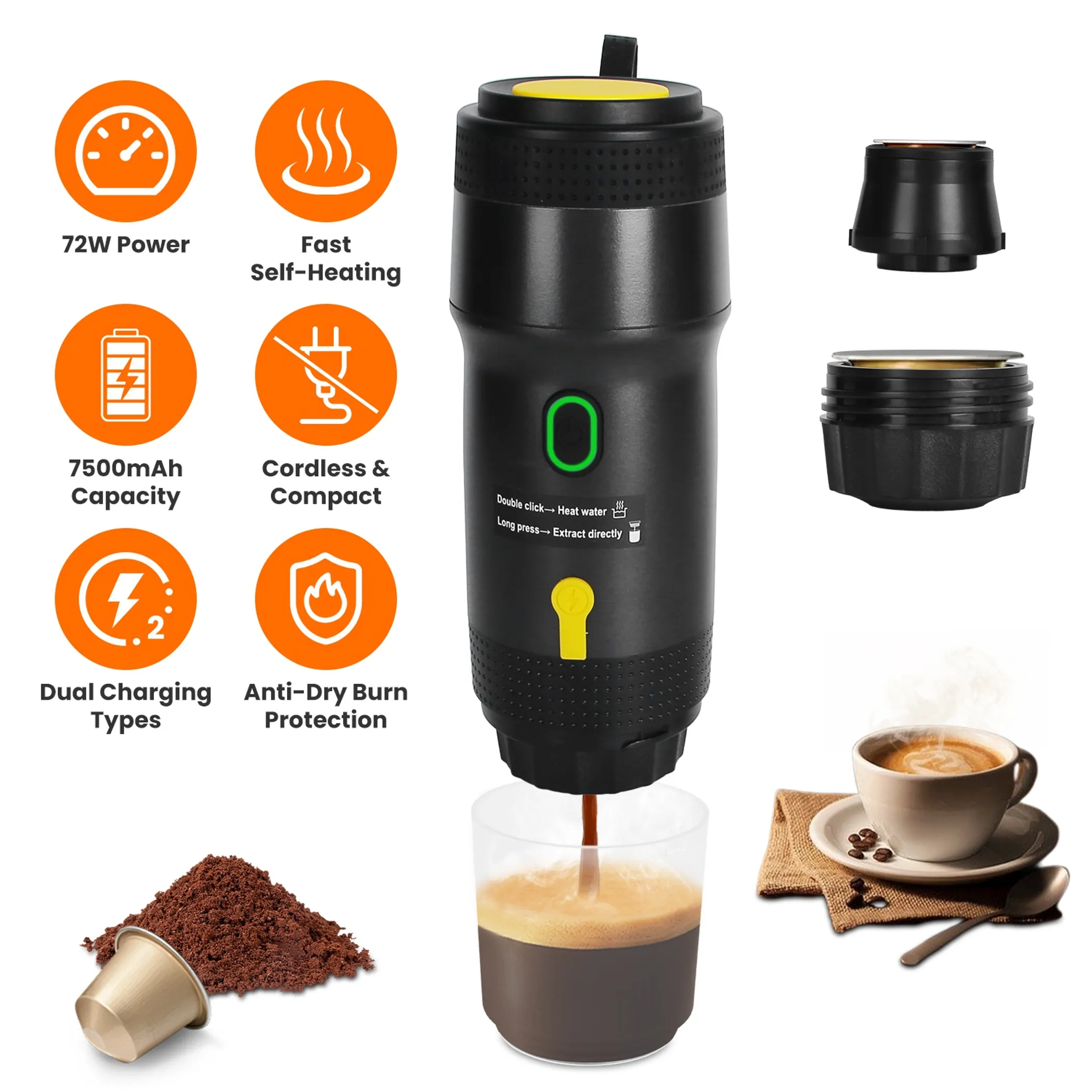 Portable Electric Espresso Machine - Image 3