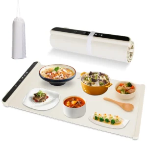 Electric Warming Tray Smart Food Warmer Roll Up Heating Pad