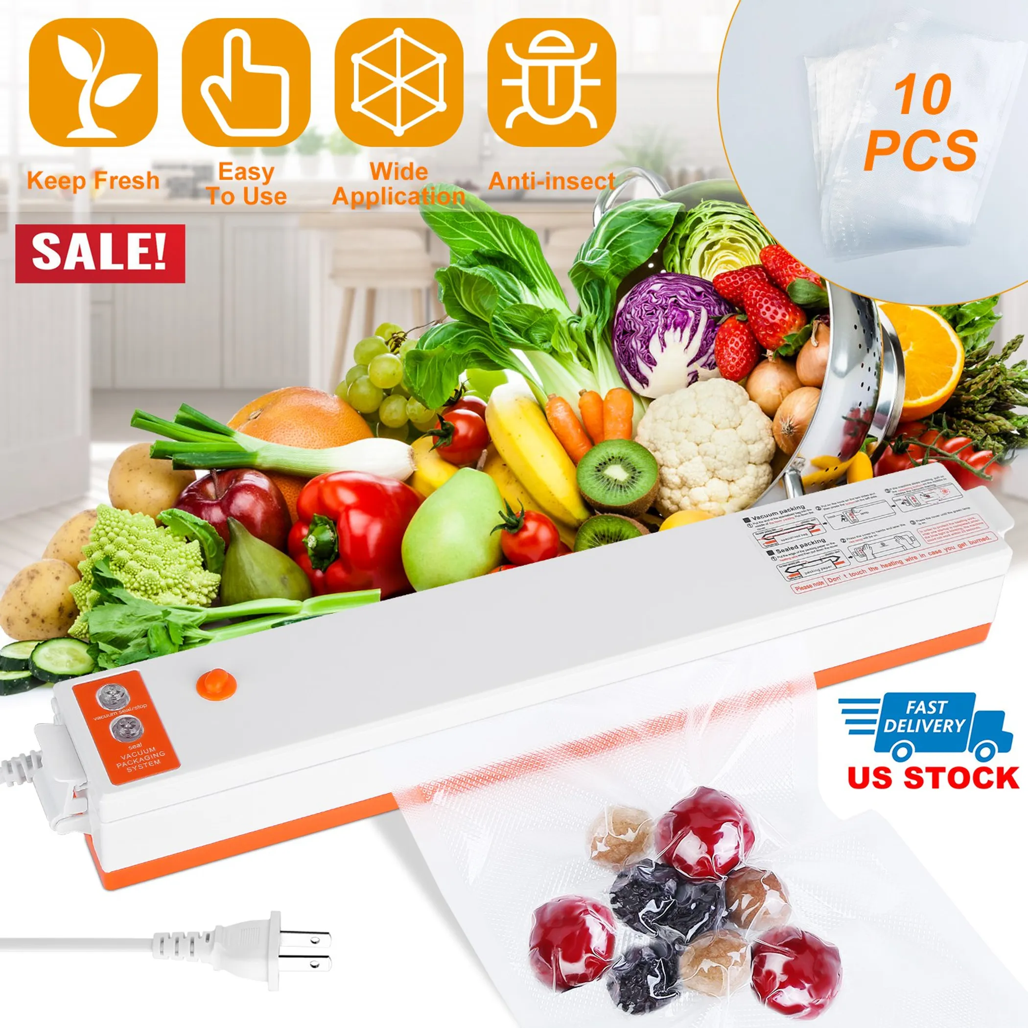 Electric Vacuum Sealer Machine - Image 3