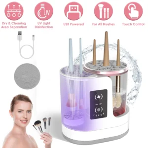 4 In 1 Electric Makeup Brush Cleaner - Image 3