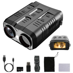 Alternative view of 4K Night Vision Goggles with 10X Zoom and Infrared Viewing