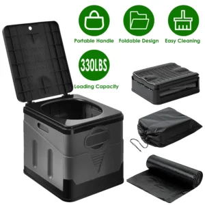 Alternative view of Portable Toilet for Car Camping Boating Hiking Outdoor Travel Potty