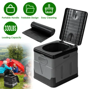 Portable Toilet for Car Camping & Outdoor Travel - Image 3
