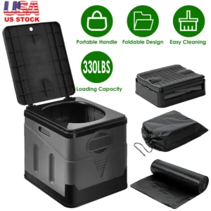 Portable Toilet for Car Camping & Outdoor Travel - Image 5
