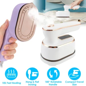 Alternative view of 1000W Portable Handheld Steamer for Hang