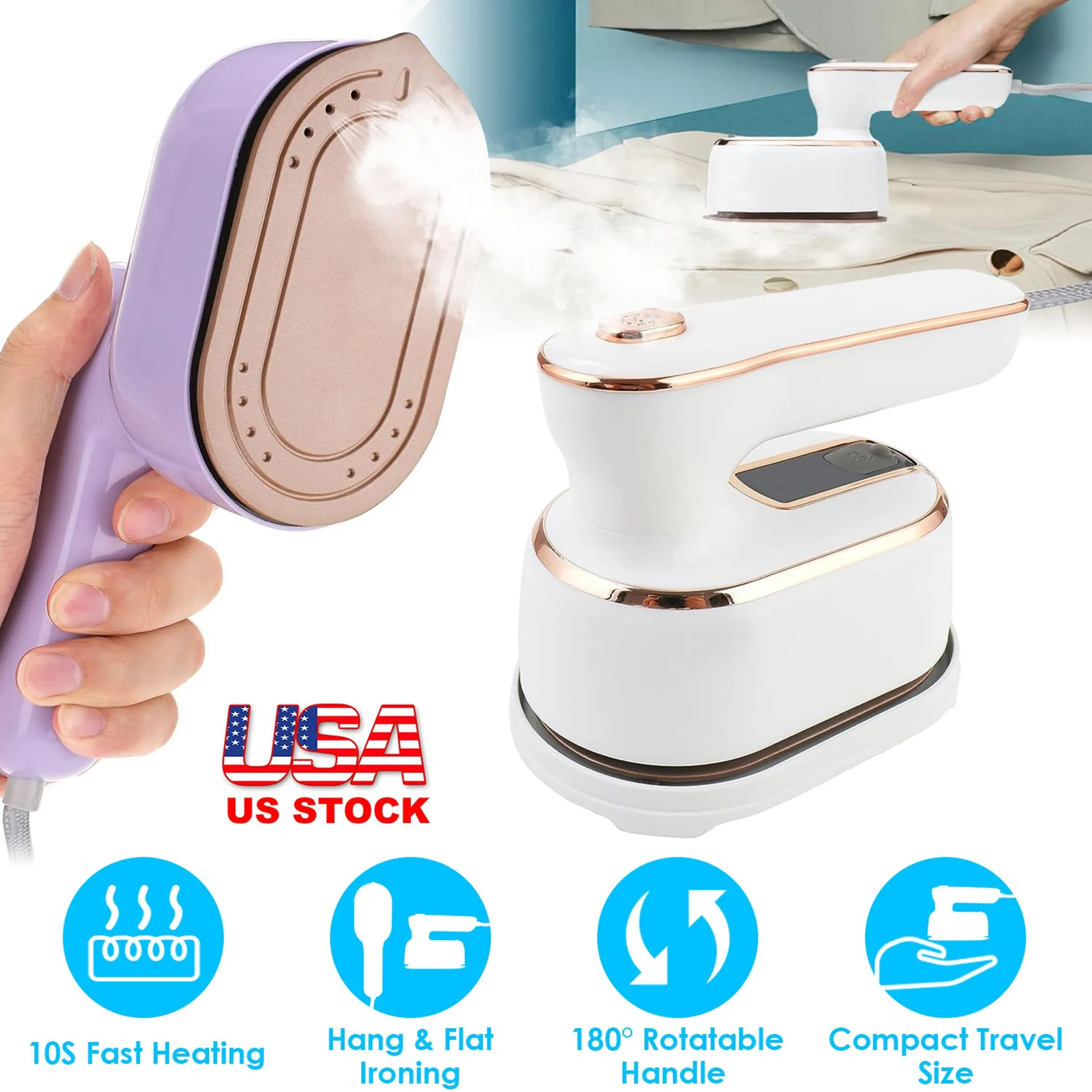 1000W Portable Handheld Steamer for Hang - Image 5