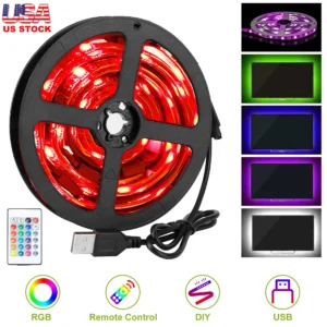 Alternative view of TV LED Backlight Strip 6.56ft Waterproof RGB Strip Light