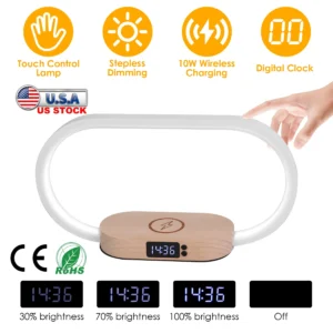 Bedside Table Lamp Touch Control Lamp - Image 5