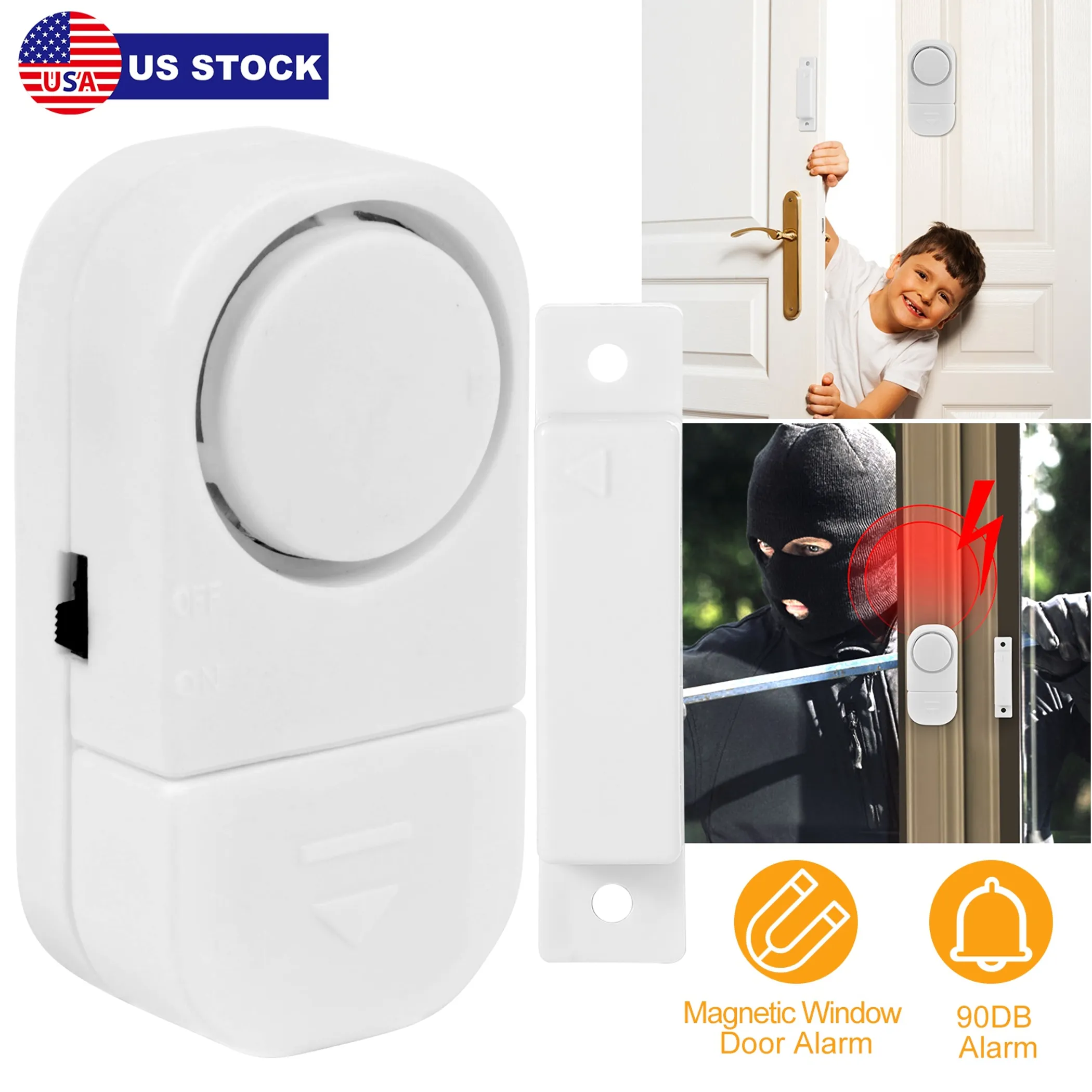 Wireless Door Window Alarm Sensor - Image 2