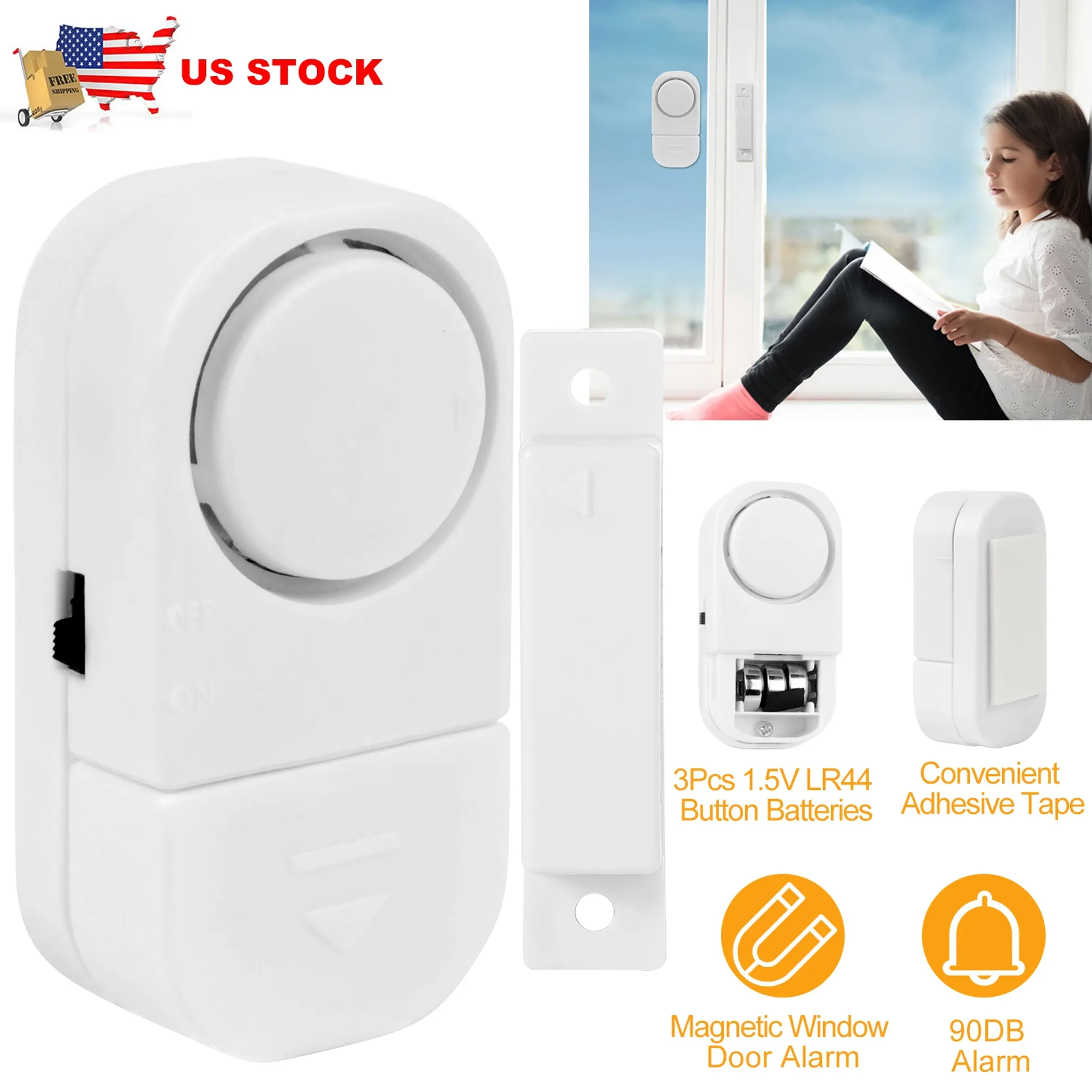 Wireless Door Window Alarm Sensor - Image 3