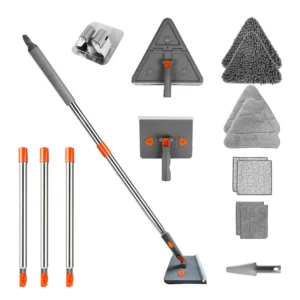 2 In 1 Baseboard Cleaner Mop Wall