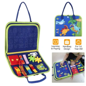 Kids Busy Board Sensory Toy - Image 3