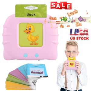 224 Words Kid Flash Talking Cards 112 Card Electronic Cognitive - Image 3