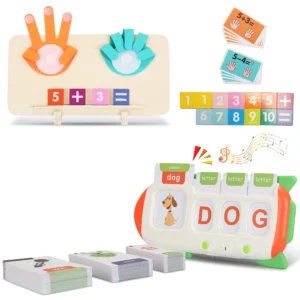 Talking Flash Cards and Finger Counting Math Board
