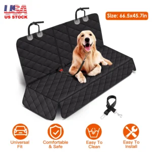 Dog Car Seat Cover Waterproof Scratchproof - Image 5