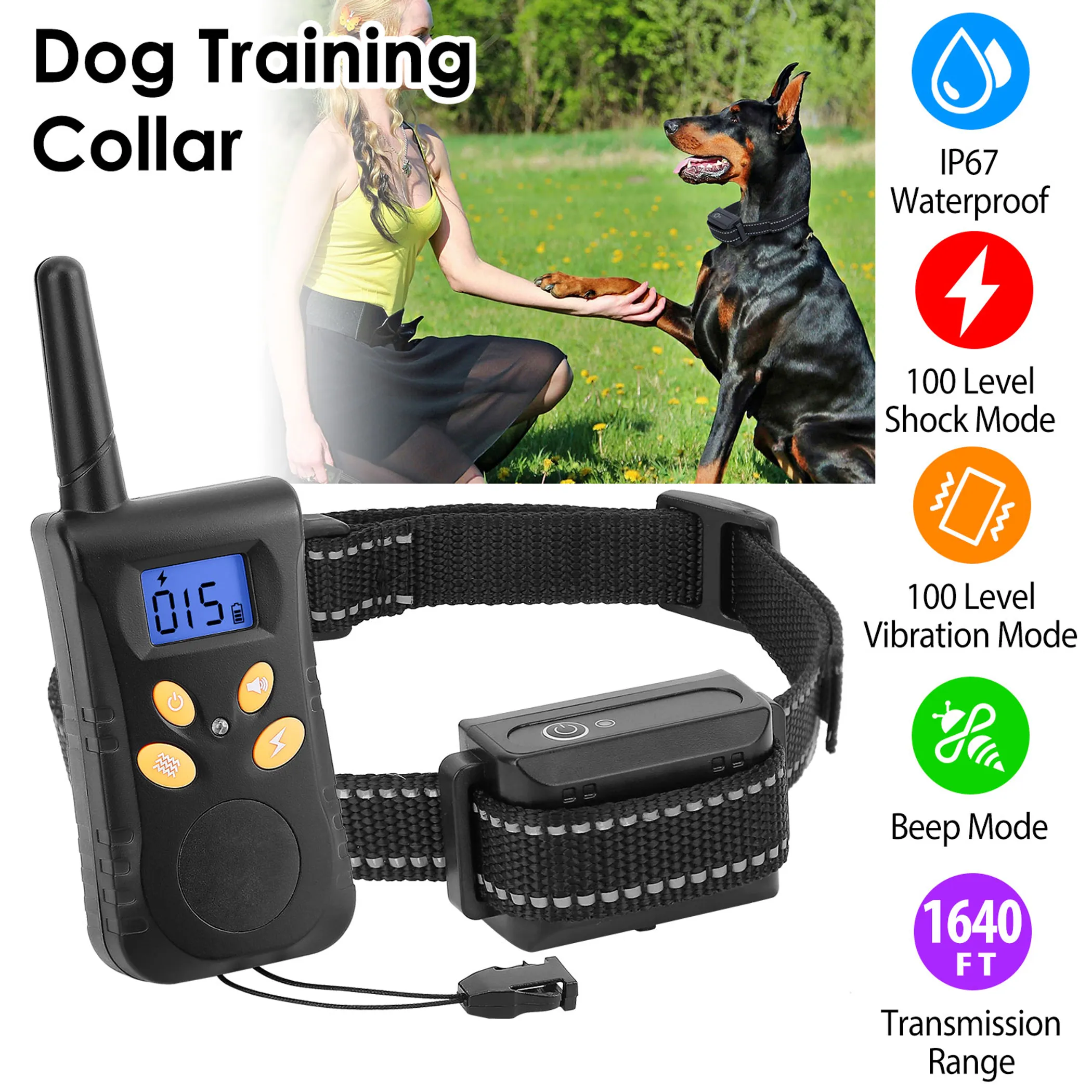 Dog Training Collar Waterproof Remote Control - Image 4