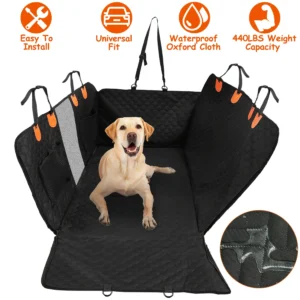 Dog Car Back Seat Cover - Image 4