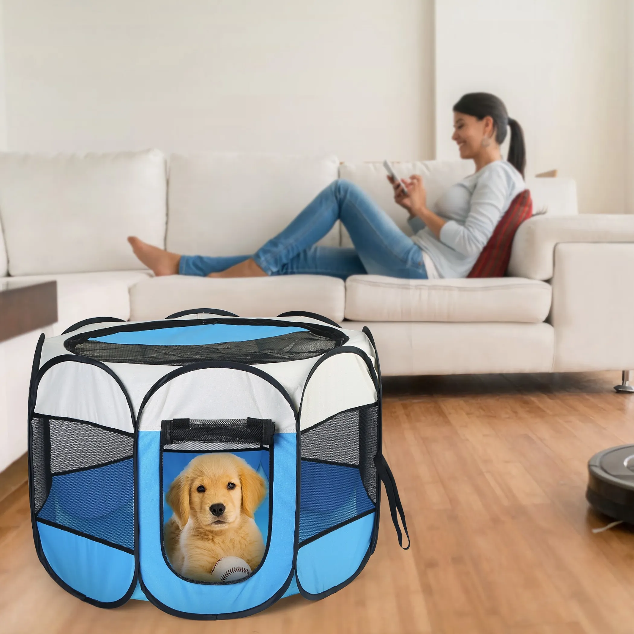 Portable Foldable Pet Tent - Image 2