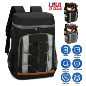 Cooler Backpack 36 Can Leakproof Insulated Cooler Backpack - Image 3
