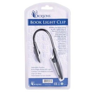 Alternative view of Book Reading Light Clip with LED