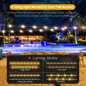 Rechargeable Camping String Light Lantern - Image 5