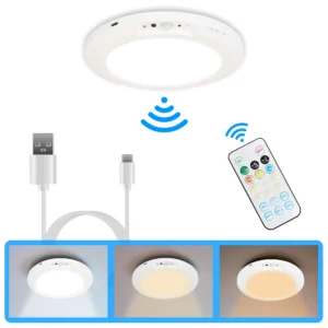 Magnetic Motion Sensor Ceiling Light