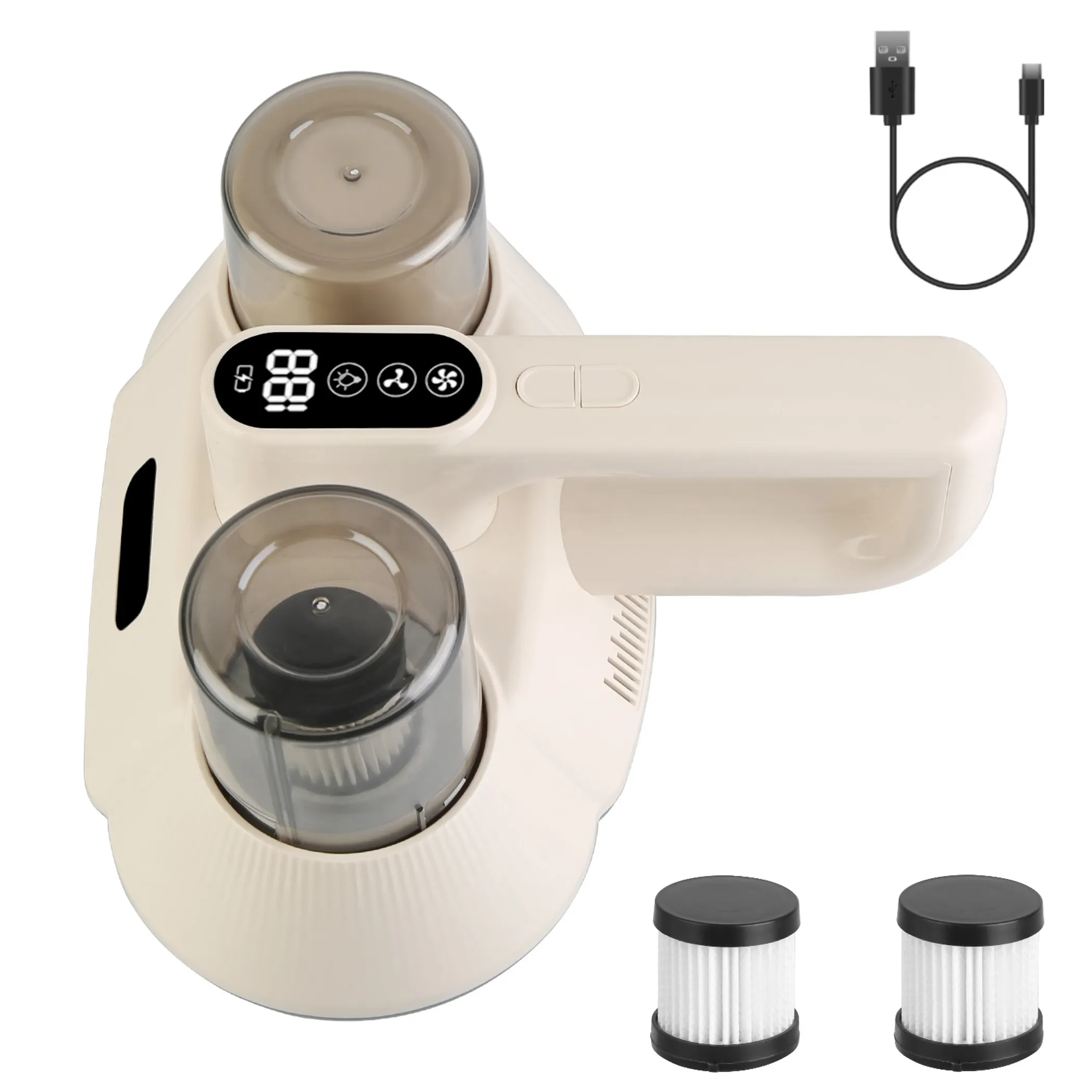 15000PA Double-Cup Bed Vacuum Cleaner - Image 3