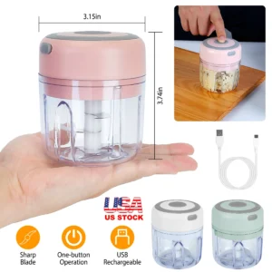 Mini Electric Garlic Chopper - Image 4