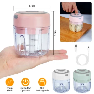 Mini Electric Garlic Chopper - Image 5