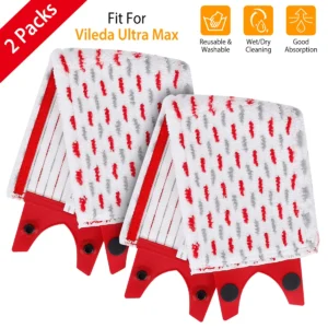 2Pcs Fiber Floor Mop Pads Replacement - Image 5