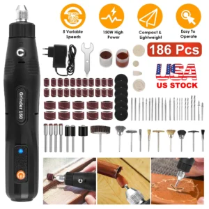 Mini Corded Rotary Power Tool Set - Image 5