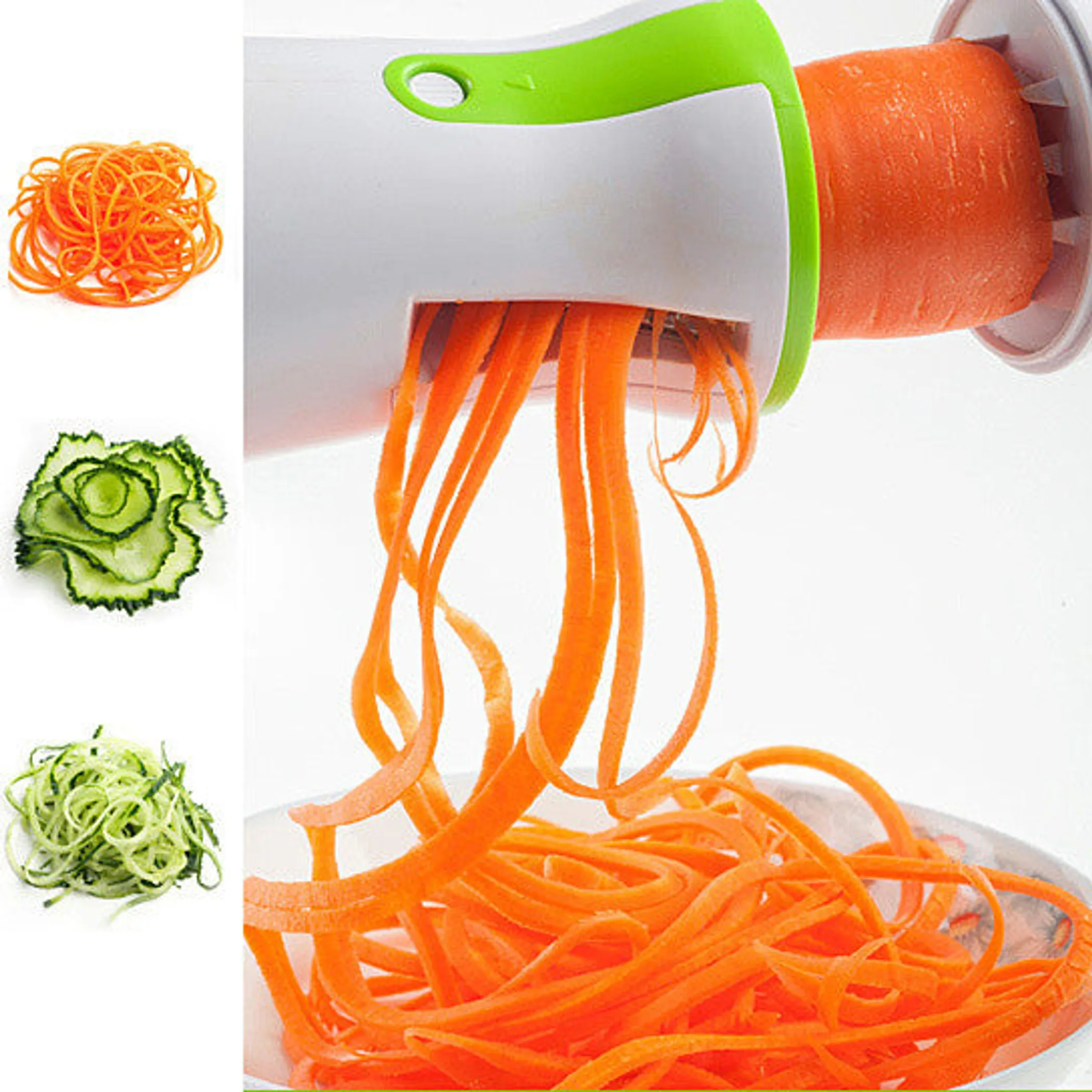 Salad Lover's Handheld Spiral Slicer